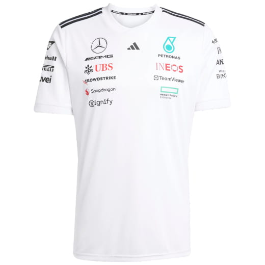 T-Shirt Herren Fahrer adidas Mercedes-AMG Petronas F1 weiß | B67998135-39