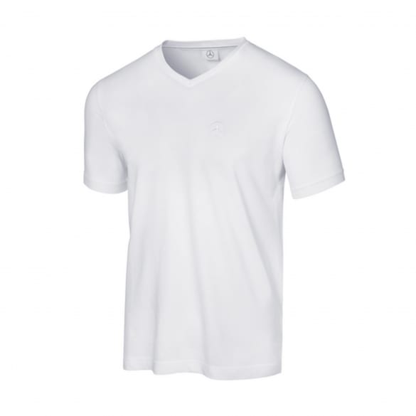 T-shirt men Basic white genuine Mercedes-Benz Collection