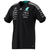adidas T-shirt da uomo Driver nero Mercedes-AMG PETRONAS F1 2026