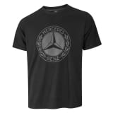 T-shirt unisexe noir original Mercedes-Benz