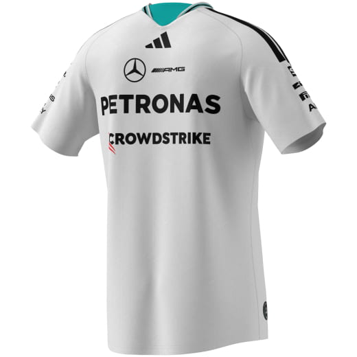 adidas T-shirt da uomo Authentic Mercedes-AMG PETRONAS F1 2026 bianco | B67998416-22