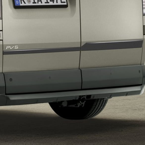 Tailgate trim strips KIA PV5 grey 2-piece set genuine KIA | SW491ADE00GR