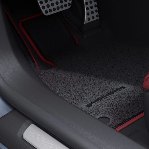 Tapis de sol AMG haut poil en velours R232 C192 Original Mercedes-AMG | A2326806703