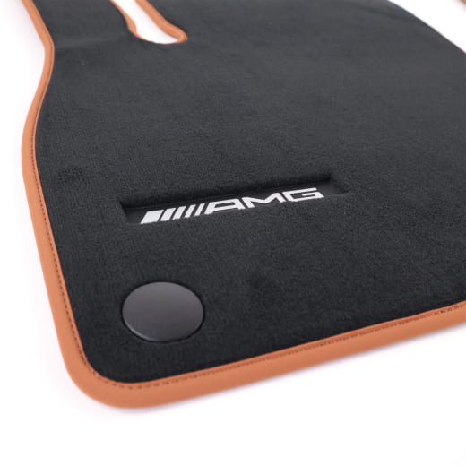 Tapis AMG CLA C178 noir 4 pièces Original Mercedes-Benz | A1786802800 8H36-C178