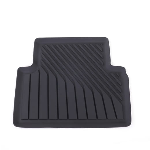 Tapis caoutchouc arrière Audi A5 B10 FU noir 2 pièces | 8B3061511
