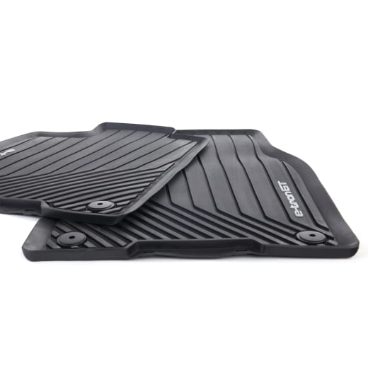 Tapis caoutchouc Audi e-tron GT avant 2 pièces noir | 4J3061501 041