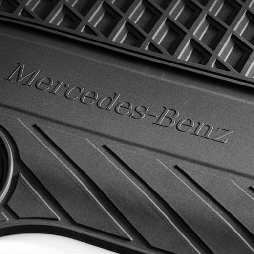 Tapis voiture en caoutchouc pour l’habitacle V-Klasse 447 Mopf2 original Mercedes-Benz | A4476803507 9G33