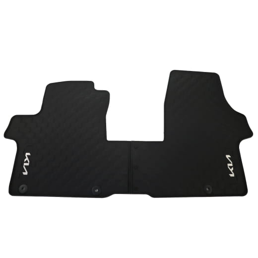 Tapis caoutchouc Kia PV5 2 pièces avant noir | SW131ADE001