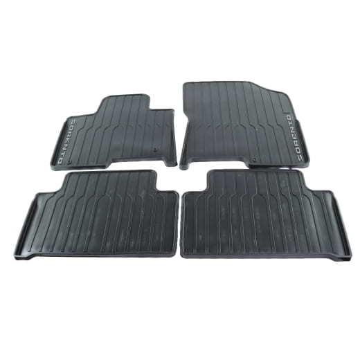 Tapis voiture en caoutchouc Kia Sorento Hybrid MQ4 noir 4 pièces Original Kia | P4131ADE00