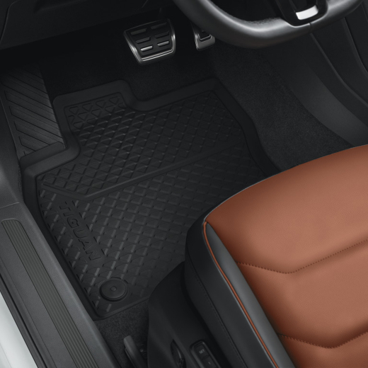 Lot de tapis caoutchouc VW Touran original Volkswagen | 5NB061500 82V