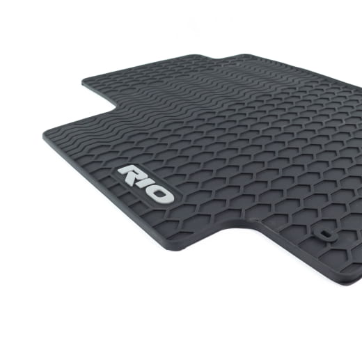 Tapis de sol en caoutchouc Kia Rio YB noir 4 pièces original Kia | H8131ADE00GR