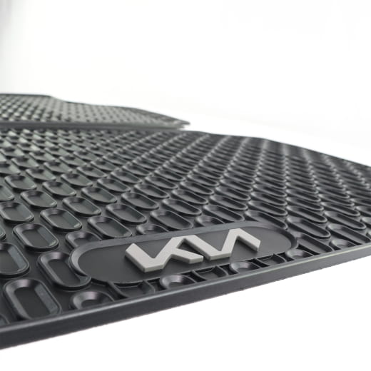 Tapis de sol en caoutchouc Kia Picanto JA noir 4 pièces Original Kia | G6131ADE01GR