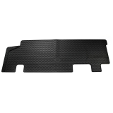 Tapis caoutchouc Plus 1 pièce deuxième rangée de sièges arrière noir VW T6.1 Original Volkswagen
