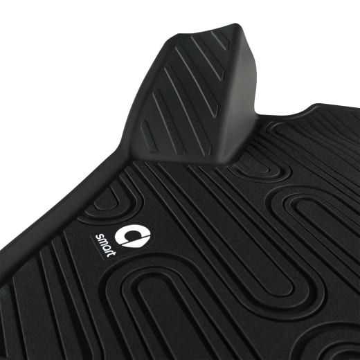 Tapis caoutchouc tapis voiture smart #3 THREE noir Original smart | QAP6608036125