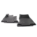Tapis de sol en caoutchouc Dynamic Squares CLE C236 coupé 2 pièces avant origine Mercedes-Benz
