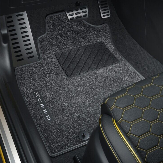 Lot de tapis voiture en feutre aiguilleté Kia XCeed CD 4 pièces origine Kia | J7141ADE50