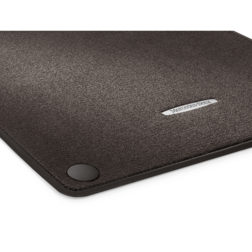 Tapis voiture velours Classic marron 4 pièces Classe S V222 | A2226806902 8T47