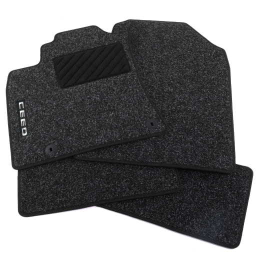 Tapis voiture Kia Ceed CD noir, 4 pièces, Original Kia | J7141ADE01-Ceed-CD