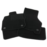 Tapis de sol velours Plus Golf 8 VIII Variant Mild Hybrid 4 pièces noir origine Volkswagen