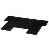 Tapis de coffre en velours V-Klasse W447 noir, compartiment de chargement, double rail, séparation d