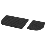Tapis de sol en rips EQB X243 3e rangée de sièges 2 pcs noir original Mercedes-Benz