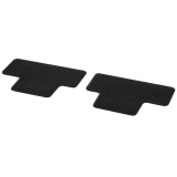 Tapis voiture en velours EQB X243 arrière 2 pièces noir original Mercedes-Benz