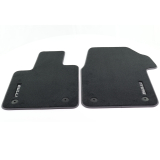 Tapis voiture VW T7 premium tapis voiture velours 2 pièces noir Original Volkswagen