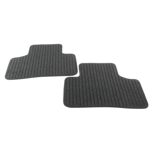 Tapis voiture Rips GLC Coupé C254 noir 2 pièces arrière Original Mercedes-Benz | A2546805504 9G32-C254