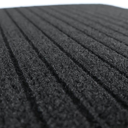 Tapis voiture en rips arrière noir CLE C236 Coupé 2 pièces | A2366806200 9G32-C236