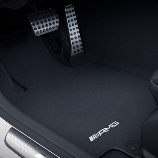 Tapis de sol AMG en velours SL R232 | AMG-Velours-R232