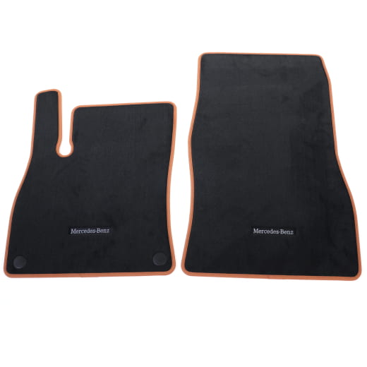 Tapis voiture velours CLA X178 marron Original Mercedes-Benz | A1786807300 8H36-X178