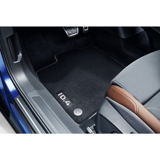 tapis voiture velours ID.4 noir 4 pièces | 11B061270 WGK