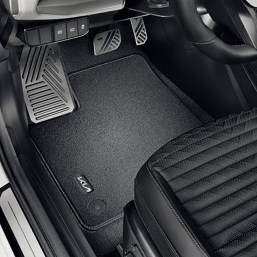 Tapis voiture velours Kia EV4 Fastback 4 pièces noir | EZ143ADE00E