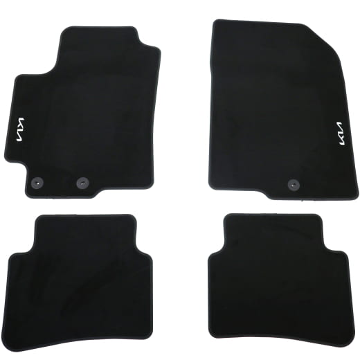 Tapis voiture velours Kia Rio Stonic YB noir Original Kia | H8143ADE52