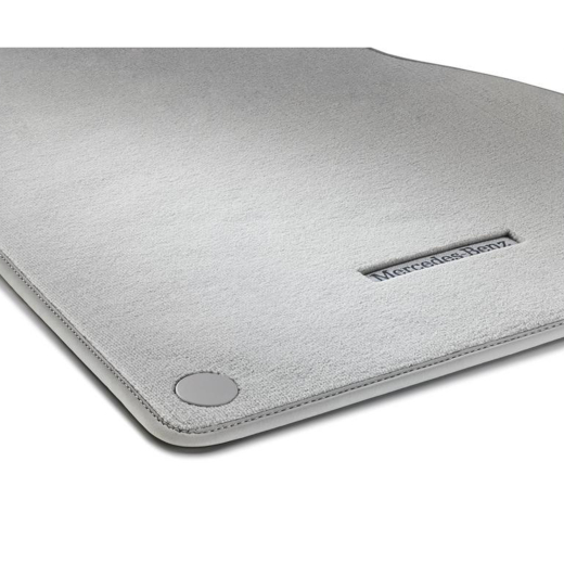 Tappetini auto in velours Classic grigio set da 4 EQS V297 | Classicmatten-grau-V297