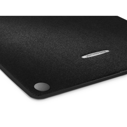 Tappetini auto in velours Classic nero, 4 pezzi Classe S V222 | A2226806902 9F87