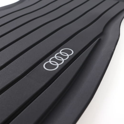 Tappetini originali in gomma Audi A5 nero B10 FU | 8B1061501