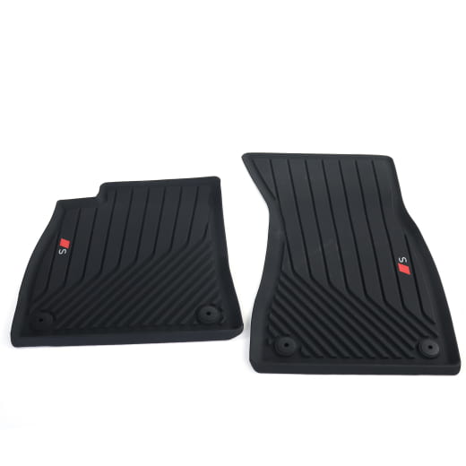 Tappetini auto in gomma anteriori Audi A5 S5 B10 Original Audi | 8B1061221A