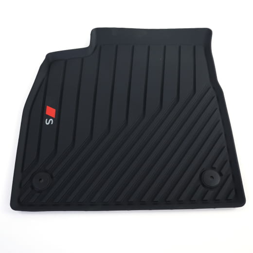 Tappetini in gomma anteriori Audi A6 S6 e-tron Original Audi | 85B061221E 041
