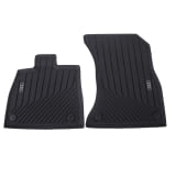 Tappetini auto gomma Audi Q5 GU anteriori 2 pezzi nero