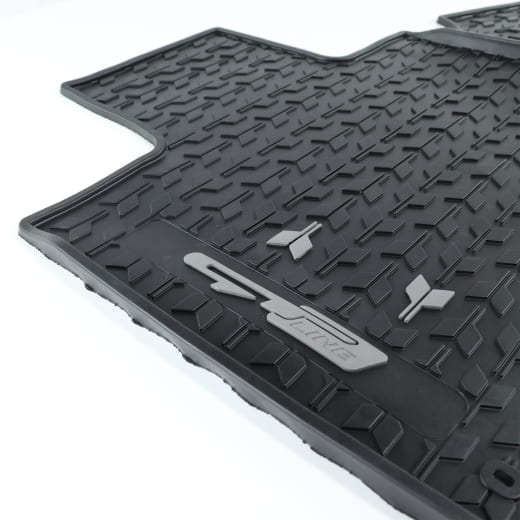 Tappetini in gomma Kia Sportage NQ5 nero 4 pezzi originale Kia | R2131ADE00GL