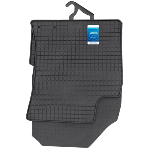 Tappetini in gomma Petex per Kia Ceed Sportswagon PHEV CD, 4 pezzi, nero | 98912-CeedCD