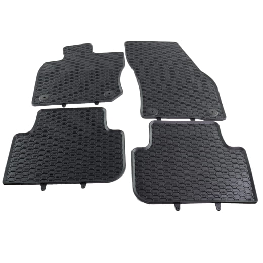 Tappetini auto gomma Plus VW Tiguan 3 CT1 4 pezzi Nero Original Volkswagen | 571061550 041