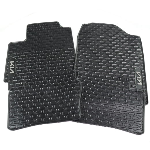 Tappetini in gomma Kia Picanto JA nero 4 pezzi Original Kia | G6131ADE01GR