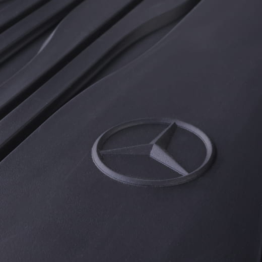 Tappetini auto in gomma per tutte le stagioni neri Classe C elettrica EQ W520 Original Mercedes-Benz | A5206804302 9051