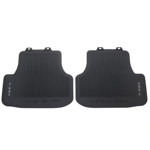 Tappetini auto in gomma VW T-Roc A2 4 pezzi nero originali Volkswagen | 2GV061500 82V