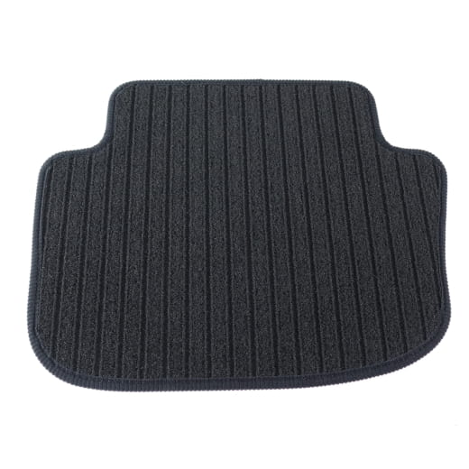 Tappetini in rips posteriori neri CLE A236 Cabrio 2 pezzi | A2366806100 9G32-A236