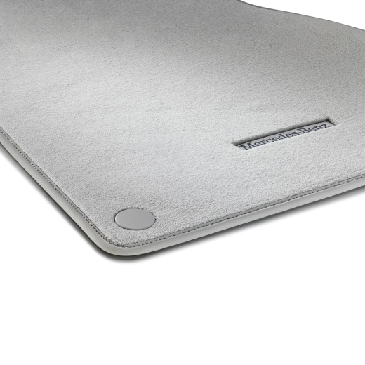 Tappetini auto in velluto EQE X294 SUV 3 pezzi nevagrau Original Mercedes-Benz | A2946803503 1D57-X294