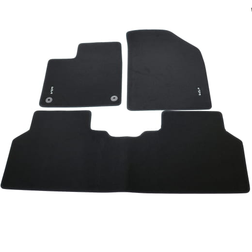 Tappetini auto in velluto Kia EV4 Fastback 4 pezzi nero | EZ143ADE00E
