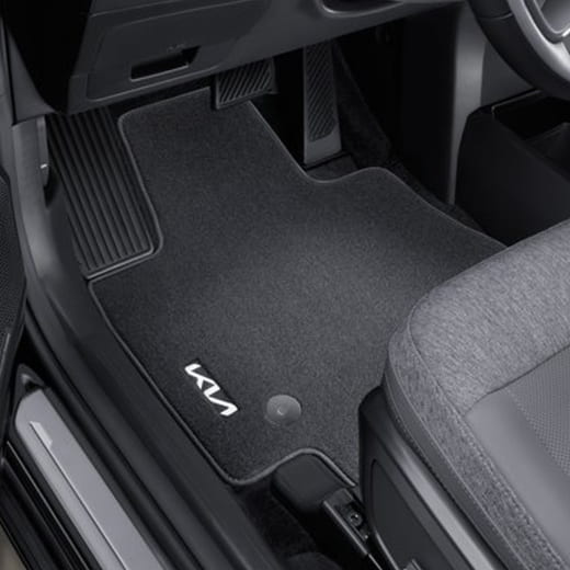 Tappetini auto in velluto Kia EV5 3 pezzi nero | X9143ADE01E